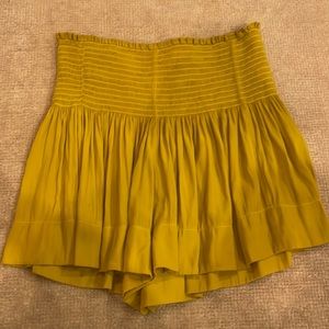 Koch skirt yellow/citrus size small